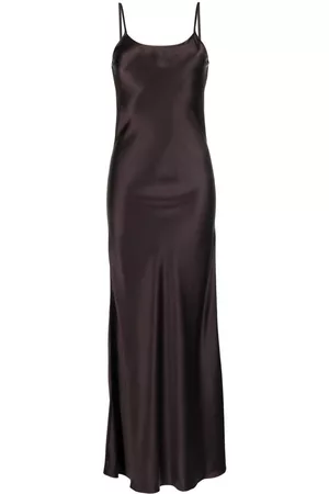Voz Liquid silk slip dress