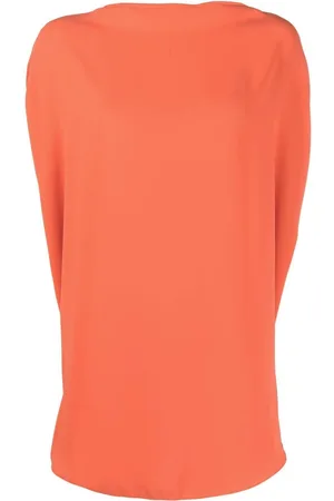 Maison Margiela Mock-neck sleeveless blouse