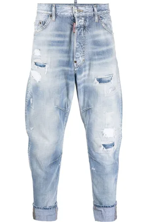 Dsquared2 Acid-wash cropped jeans