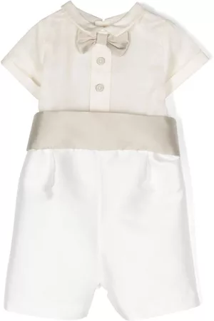 LA STUPENDERIA Bow-tie detail romper