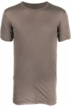 Rick Owens Rolled-sleeve detail T-shirt