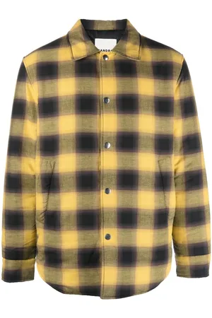 Sandro Check-print shirt jacket
