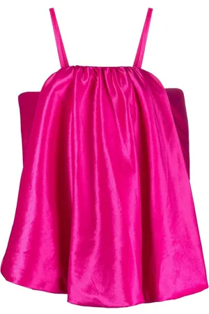 Kika Vargas Karen bow.detail mini dress