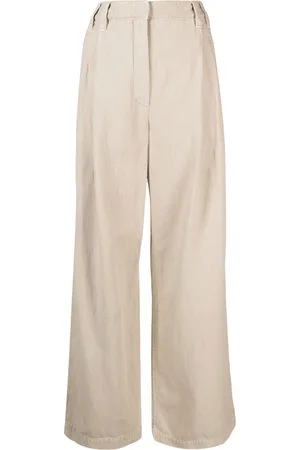 Brunello Cucinelli Pleat-detail wide-leg trousers