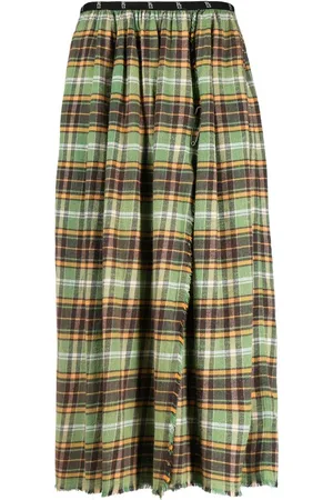 R13 Kilt flanel skirt