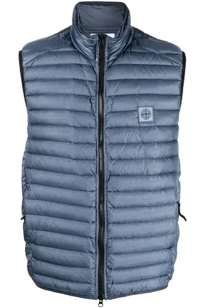 Stone Island Logo patch padded gilet