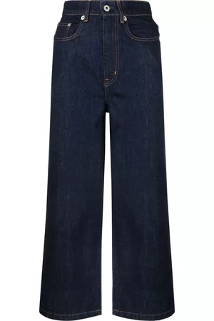 Kenzo High-waist wide-leg jeans