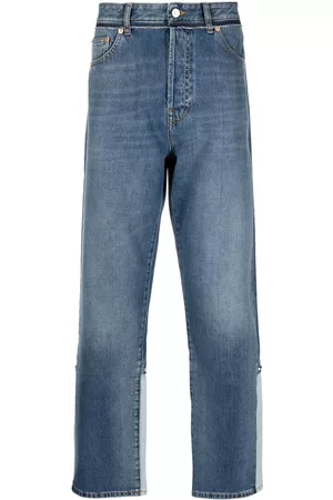 VALENTINO GARAVANI Rockstud-detail straight-leg jeans
