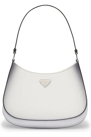 Prada Prada Identity logo-plaque Shoulder Bag - Farfetch