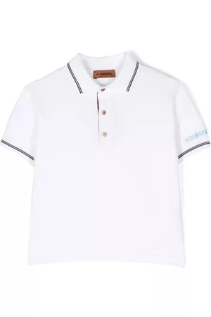 Missoni Logo-print short-sleeved polo shirt