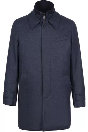 Norwegian Wool Down-lined wool coat