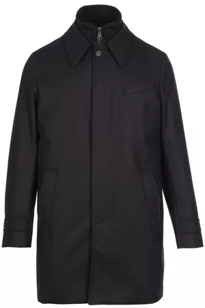 Norwegian Wool Down-lined wool coat