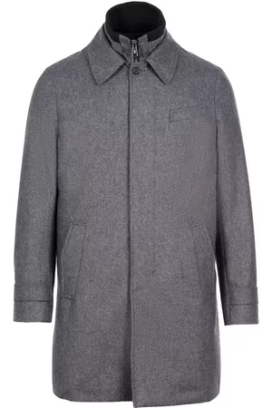 Norwegian Wool Down-lined wool coat