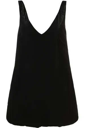 Khaite V-neck sleeveless dress