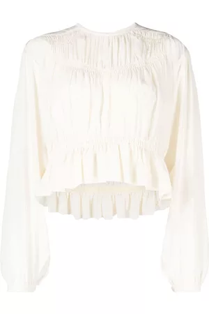 Isabel Marant Pleated silk top