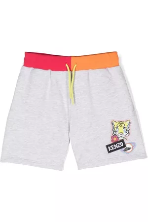 Kenzo Graphic-print track shorts