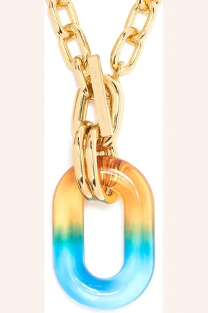 Paco rabanne Chain-link pendant necklace