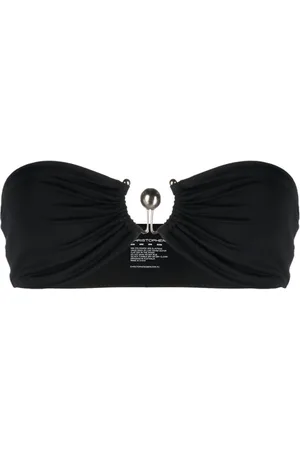 CHRISTOPHER ESBER Ring-detail bandeau bikini top
