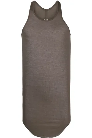 Rick Owens Curved-hem tank top