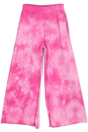 Maison Margiela Tie-dye wide-leg trousers