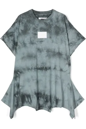Maison Margiela T-shirt hem tie-dye dress