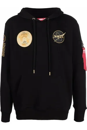 Alpha Industries Patch-detail pullover hoodie