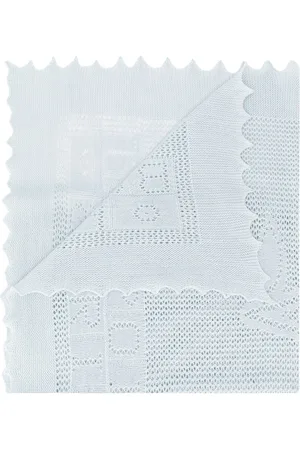 BONPOINT Crocheted logo blanket