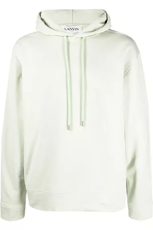 Lanvin Graphic-print cotton hoodie