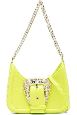 VERSACE Baroque buckle shoulder bag