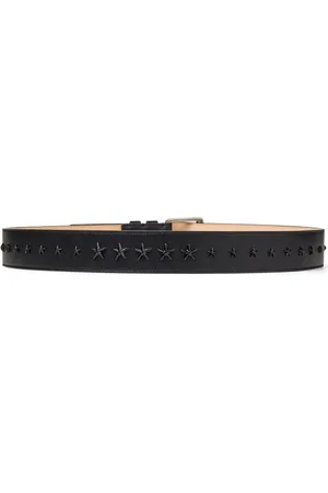 Jimmy Choo Men Belts - Archer star-studded 40mm belt