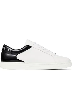 Jimmy Choo Leather colour-block sneakers
