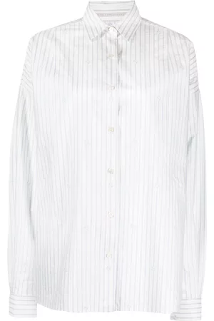 Stella McCartney Stripe-print long-sleeved shirt