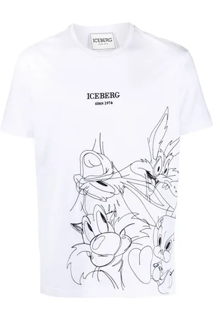Iceberg Men Short Sleeve - Graphic-print short-sleeved T-shirt