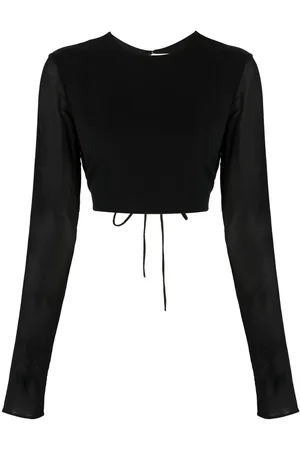 The Andamane Waist tie-fastening top