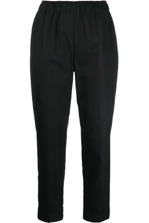 SEMICOUTURE Cropped elasticated trousers
