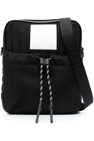 Emporio Armani Logo-patch messenger bag