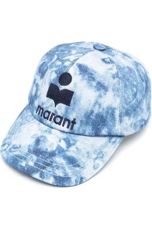 Isabel Marant Marbled-print logo cap