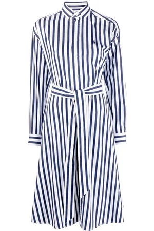 Ralph Lauren Long-sleeve striped shirt dress