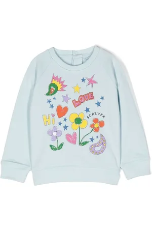 Stella McCartney Sketchbook-print crew-neck sweatshirt
