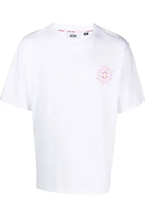 GCDS Rear logo-print detail T-shirt