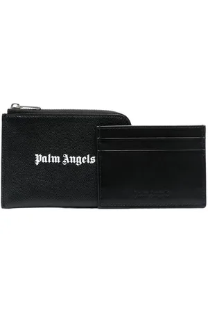 Palm Angels Logo-print zip-fastening wallet