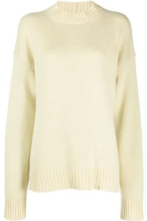 Jil Sander Cashmere-cotton crewneck jumper