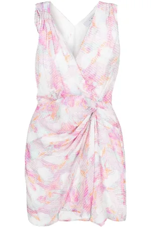 IRO Fredja patterned mini dress