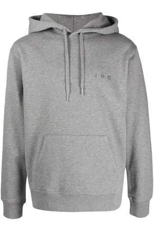 IRO Logo-print drawstring hoodie
