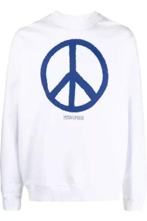 MARCELO BURLON County Peace organic cotton sweatshirt