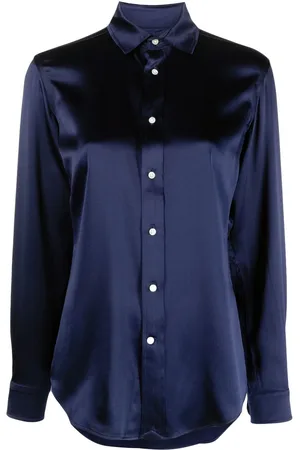 Ralph Lauren Long-sleeved silk shirt
