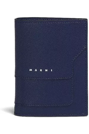 Marni Logo-print leather wallet