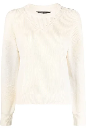 Ralph Lauren Puff-sleeve crew-neck jumper