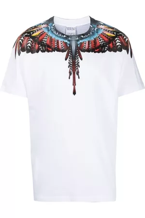 MARCELO BURLON Grizzly Wings organic cotton T-shirt
