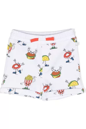 Stella McCartney Graphic-print track shorts